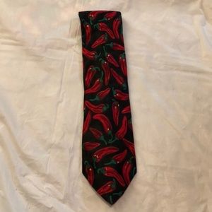 $8 each or 4/$20 men’s ties chili peppers
